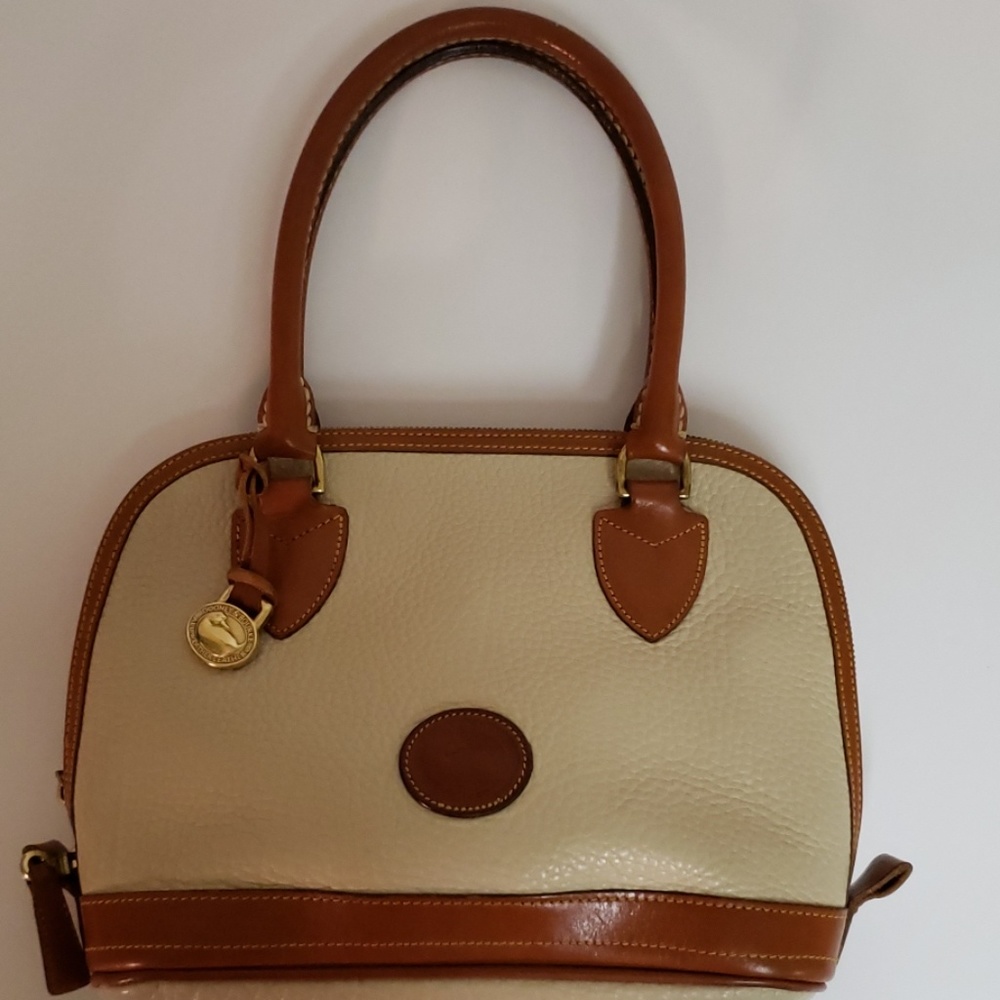 Dooney and Burke Tan Satchel